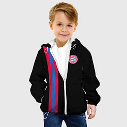 Куртка с капюшоном детская FC Bayern Munchen: Pink Line, цвет: 3D-белый — фото 2