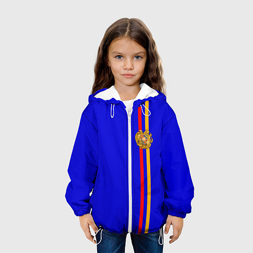 Детская куртка Армения / 3D-Белый – фото 3