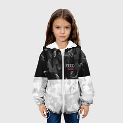 Куртка с капюшоном детская Audi: Poly Sport, цвет: 3D-белый — фото 2