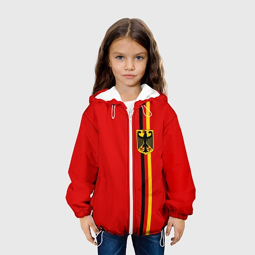 Детская куртка Германия / 3D-Белый – фото 3