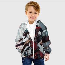 Куртка с капюшоном детская Fami, цвет: 3D-белый — фото 2