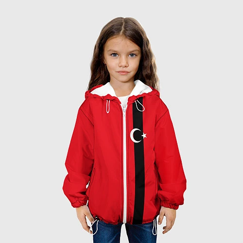 Детская куртка Турция / 3D-Белый – фото 3