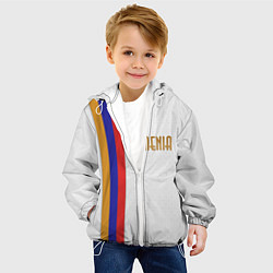 Куртка с капюшоном детская Armenia Line, цвет: 3D-белый — фото 2