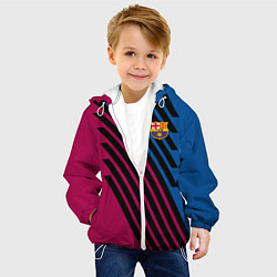 Куртка с капюшоном детская FCB, цвет: 3D-белый — фото 2
