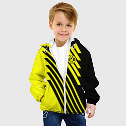 Куртка с капюшоном детская FC BVB 09 Sport, цвет: 3D-белый — фото 2