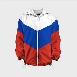 Детская куртка Российский триколор