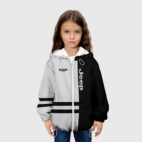 Детская куртка Jeep / 3D-Белый – фото 3