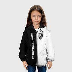 Куртка с капюшоном детская Porsche Design, цвет: 3D-черный — фото 2