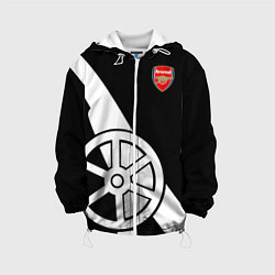 Куртка с капюшоном детская FC Arsenal: Exclusive, цвет: 3D-белый