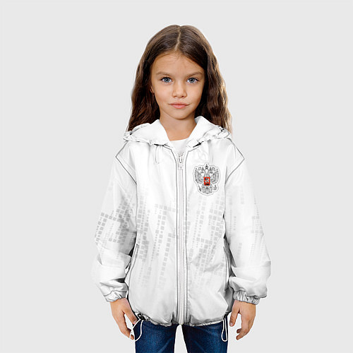 Детская куртка Russia 2022 The Winner! / 3D-Белый – фото 3