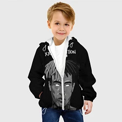 Куртка с капюшоном детская XXXTentacion: 1998-2018, цвет: 3D-белый — фото 2