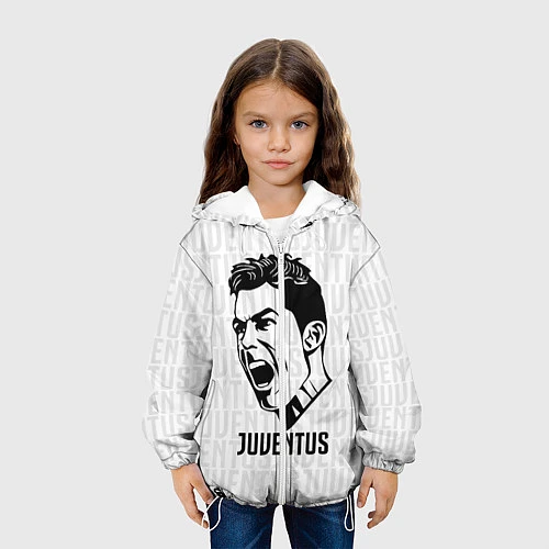 Детская куртка Juve Ronaldo / 3D-Белый – фото 3