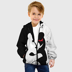Куртка с капюшоном детская Monokuma Drae, цвет: 3D-черный — фото 2