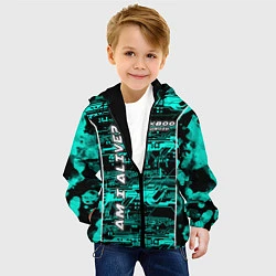 Куртка с капюшоном детская Detroit: RK800 AM I ALIVE?, цвет: 3D-черный — фото 2