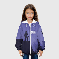 Куртка с капюшоном детская PUBG: Sleep Night, цвет: 3D-белый — фото 2