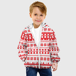 Куртка с капюшоном детская Warhammer: NY Pattern, цвет: 3D-белый — фото 2