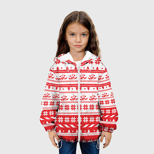 Детская куртка Hitman: NY Pattern / 3D-Белый – фото 3