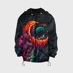Куртка с капюшоном детская CS:GO Hyper Beast Original, цвет: 3D-черный