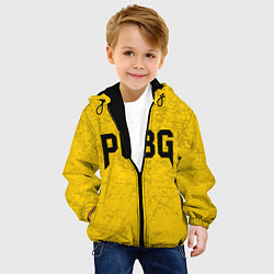 Куртка с капюшоном детская PUBG: Quake Style, цвет: 3D-черный — фото 2