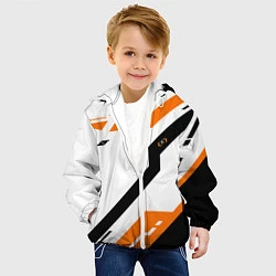 Куртка с капюшоном детская CS:GO Asiimov Light, цвет: 3D-белый — фото 2