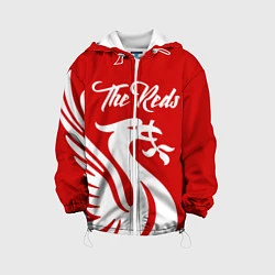 Куртка с капюшоном детская The Reds, цвет: 3D-белый