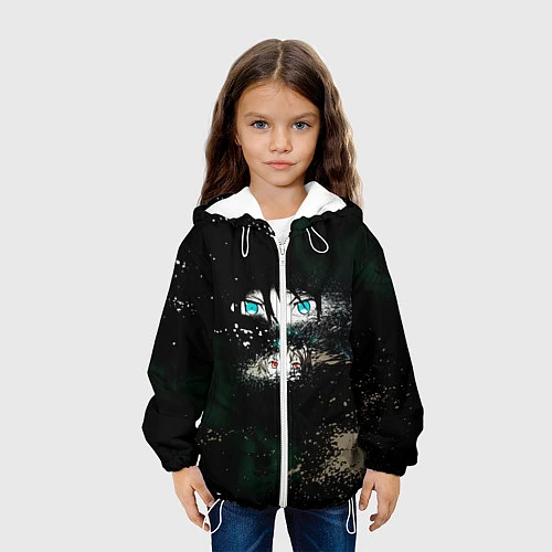Детская куртка Бездомный Бог / 3D-Белый – фото 3
