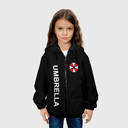 Куртка с капюшоном детская UMBRELLA CORP, цвет: 3D-черный — фото 2