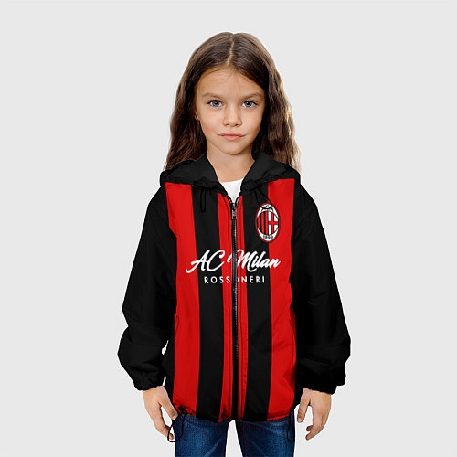 Детская куртка AC Milan / 3D-Черный – фото 3