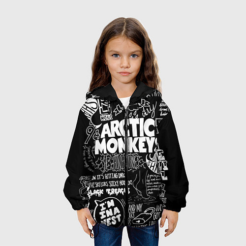 Детская куртка Arctic Monkeys: I'm in a Vest / 3D-Черный – фото 3
