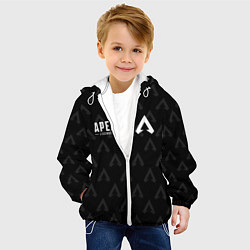 Куртка с капюшоном детская Apex Legends: E-Sports, цвет: 3D-белый — фото 2