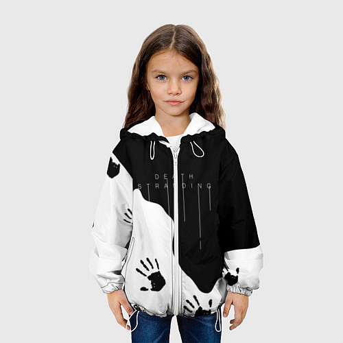 Детская куртка DEATH STRANDING / 3D-Белый – фото 3
