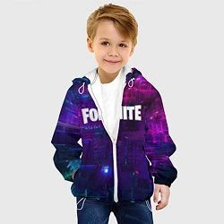 Куртка с капюшоном детская FORTNITE SEASON 9, цвет: 3D-белый — фото 2