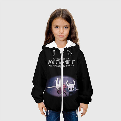 Детская куртка Hollow Knight / 3D-Белый – фото 3