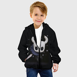 Куртка с капюшоном детская Hollow Knight, цвет: 3D-черный — фото 2