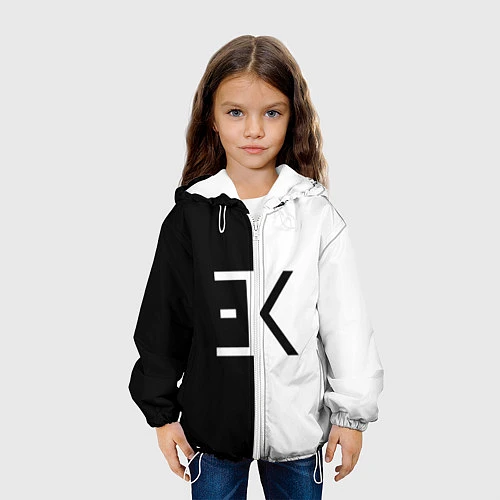 Детская куртка Егор Крид: ЕК / 3D-Белый – фото 3