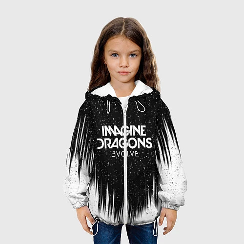Детская куртка IMAGINE DRAGONS / 3D-Белый – фото 3