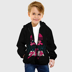 Куртка с капюшоном детская Akirа, цвет: 3D-черный — фото 2