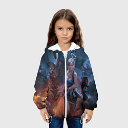 Куртка с капюшоном детская RESIDENT EVIL 3, цвет: 3D-белый — фото 2