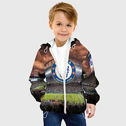 Куртка с капюшоном детская FC Chelsea, цвет: 3D-белый — фото 2