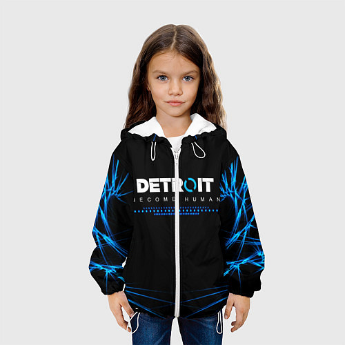 Детская куртка DETROIT: BECOME HUMAN / 3D-Белый – фото 3