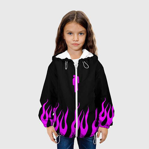 Детская куртка Billie eilish / 3D-Белый – фото 3