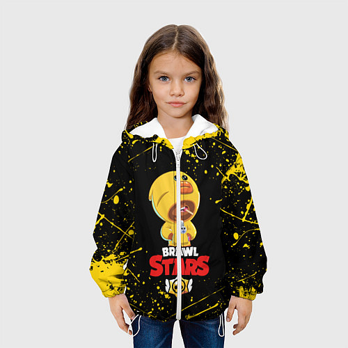 Детская куртка BRAWL STARS SALLY LEON / 3D-Белый – фото 3