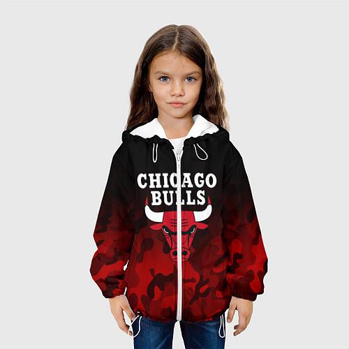 Детская куртка CHICAGO BULLS / 3D-Белый – фото 3