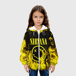 Куртка с капюшоном детская NIRVANA, цвет: 3D-белый — фото 2