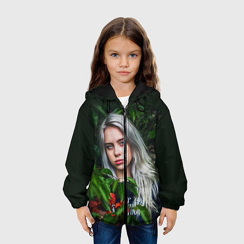 Детская куртка BILLIE EILISH / 3D-Черный – фото 3