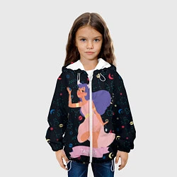 Куртка с капюшоном детская Taurus, цвет: 3D-белый — фото 2