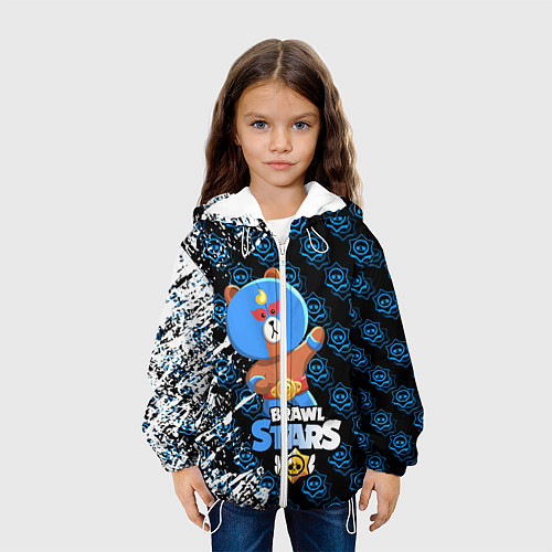 Детская куртка BRAWL STARS EL BROWN / 3D-Белый – фото 3