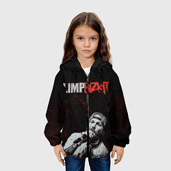 Куртка с капюшоном детская Limp Bizkit, цвет: 3D-черный — фото 2