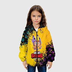 Куртка с капюшоном детская BRAWL STARS SHIBA NITA, цвет: 3D-черный — фото 2