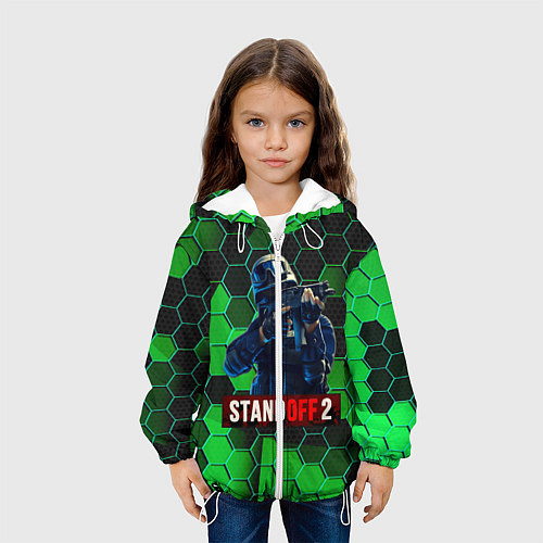 Детская куртка Standoff2 / 3D-Белый – фото 3